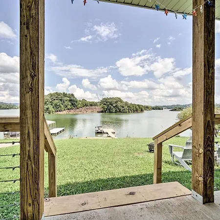 Cherokee Lake Home With Private Dock And Patio!
